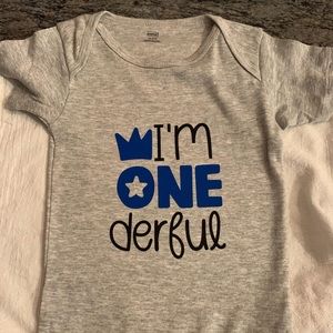 One Year Old Baby Bodysuit